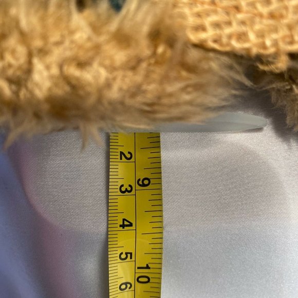 Bunny Rabbit Plush Flora Original Brass Button - Picture 10 of 11